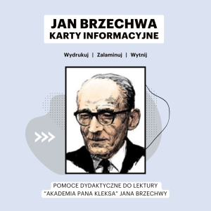 Jan Brzechwa - karty informacyjne (karty pracy)