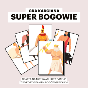 Gra karciana "Super Bogowie"